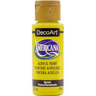 Americana Acrylics Greens - DecoArt