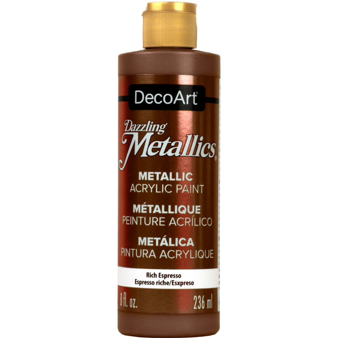 Peinture acrylique métallique - DecoArt Dazzling Metallics - Festive Peinture acrylique métallique - DecoArt Dazzling Metallics - Festive