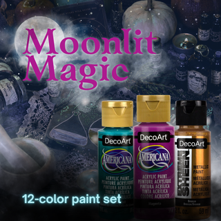 Moonlit Magic Halloween Acrylic Paint Set