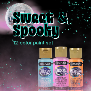 Sweet & Spooky Halloween Acrylic Paint Set