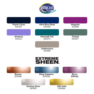 Moonlit Magic Halloween Acrylic Paint Set