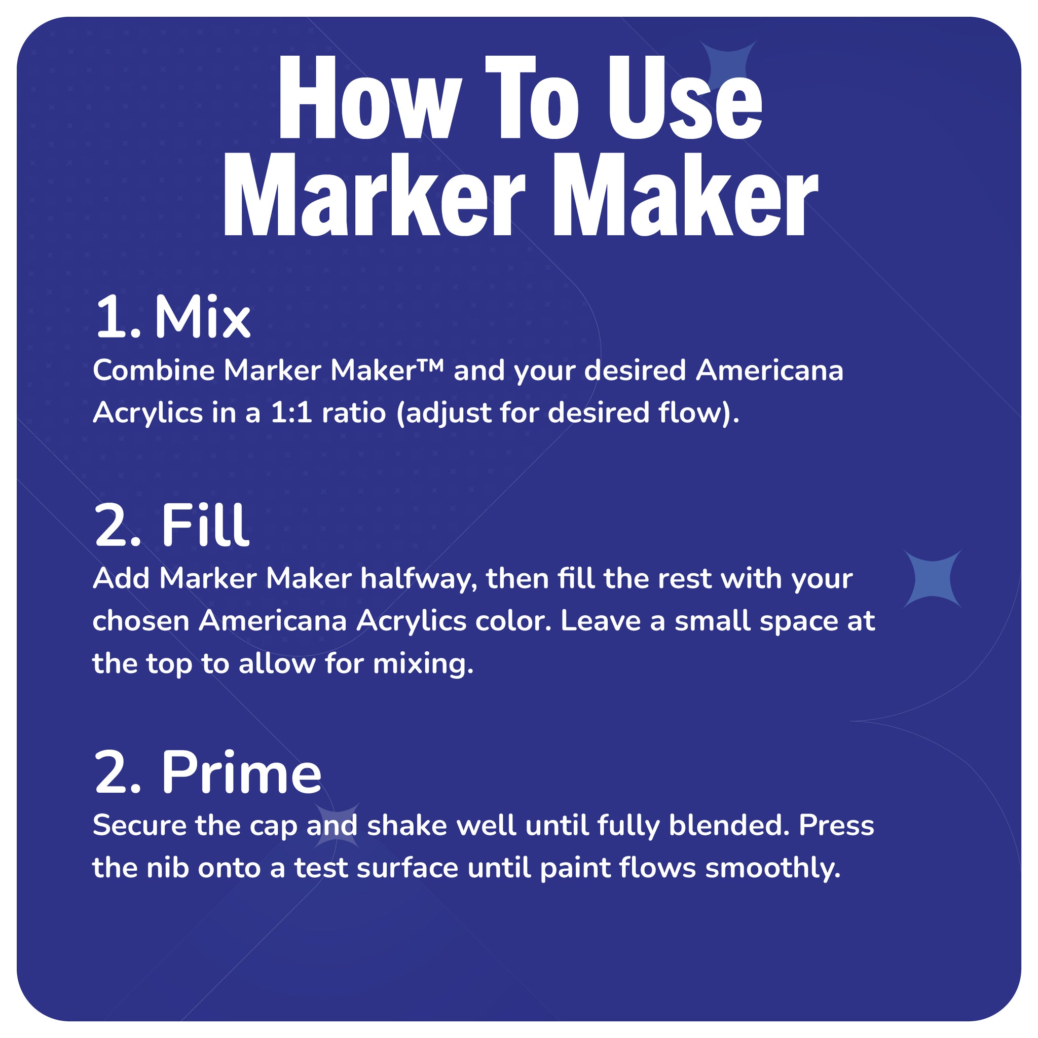 Americana Additions - Marker Maker Starter Set - DecoArt