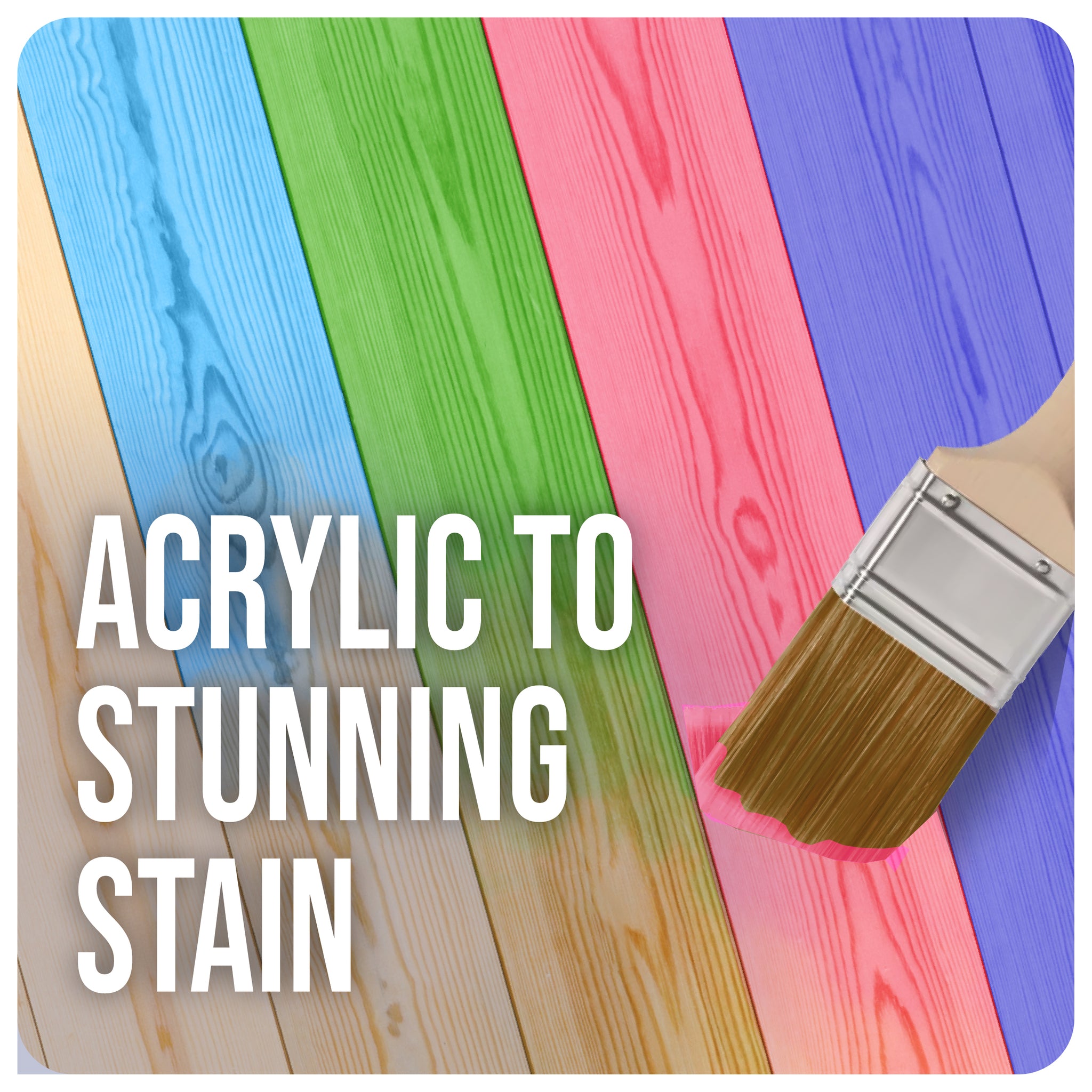 Americana Additions - Make It Stain Starter Set - DecoArt