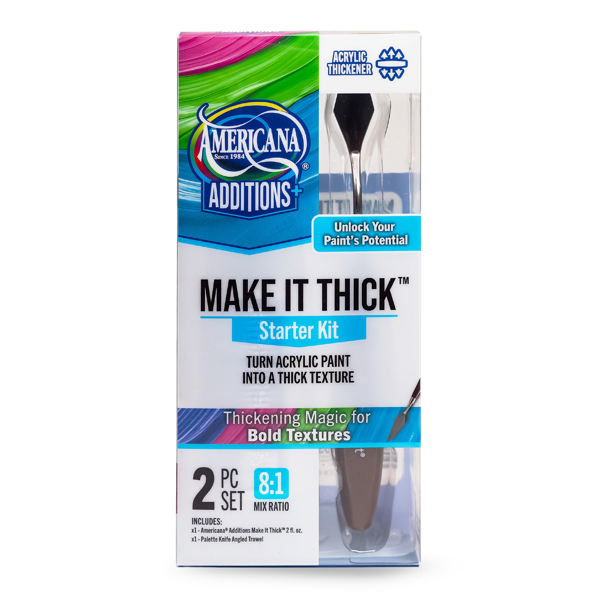 Americana Additions Make It Thick Starter Set - DecoArt