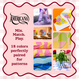 Perfect Pairings Americana Acrylic Paint Set - 18pc