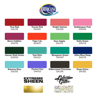 DecoArt x Social Easel Holiday Paint Set