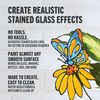 Stained Glass Paint Complete Set