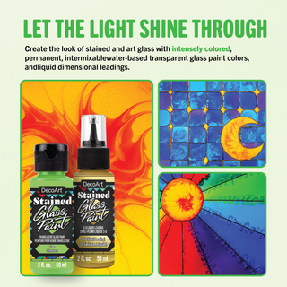 Stained Glass Paint Complete Set