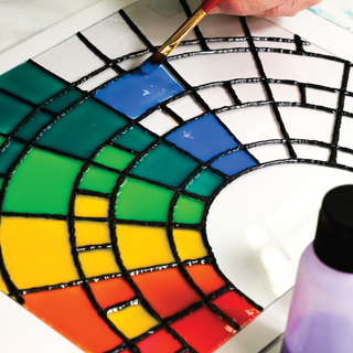 Stained Glass Paint 3-D Liquid Leadings