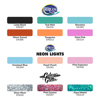 Sweet & Spooky Halloween Acrylic Paint Set